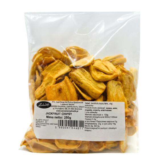 Chipsy z jackfruita 250g