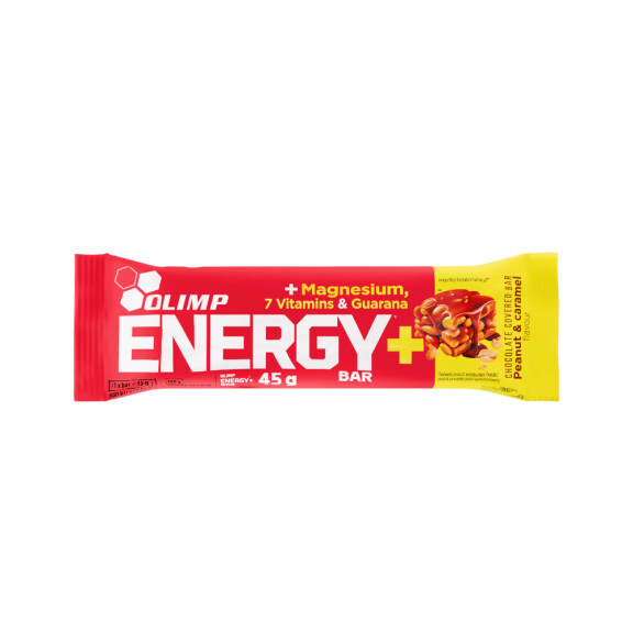 Olimp Sport Nutrition Energy+ bar peanut caramel 45g