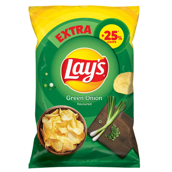 Lay's chipsy zielona cebulka 163g