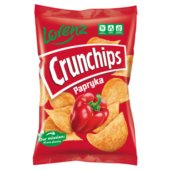 Crunchips Papryka chipsy 130g