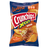 Crunchips X-Cut Kebab chipsy 130g