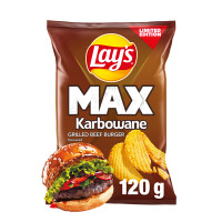 Lay's Max chipsy karbowane Grilled Beef Burger 120g