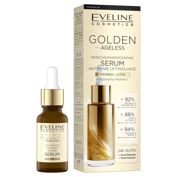 Golden Ageless Przeciwzmarszczkowe serum aktywnie liftingujące