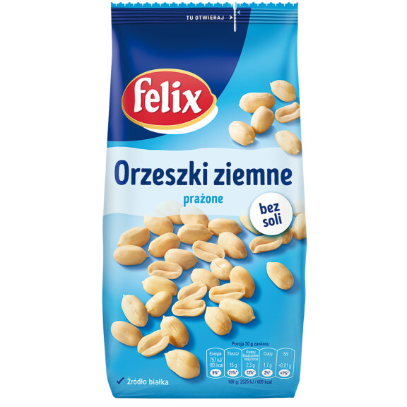 Felix orzechy bez soli 380g