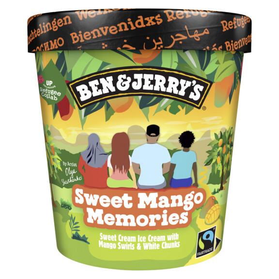 B&J Sweet Mango Memories lody mango 465ml