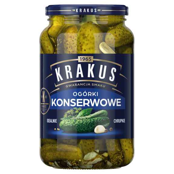 Krakus ogórki konserwowe 920g