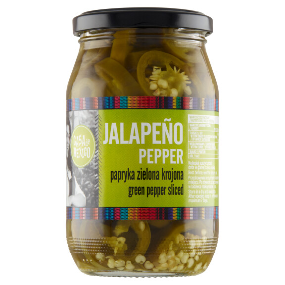 CASA DE MEXICO Papryka jalapeno zielona krojona 340g