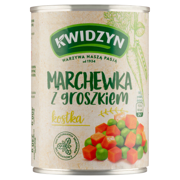 MARCHEWKA z groszkiem 400g
