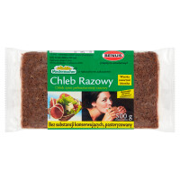 Mestemacher Chleb razowy pełnoziarnisty krojony 500g
