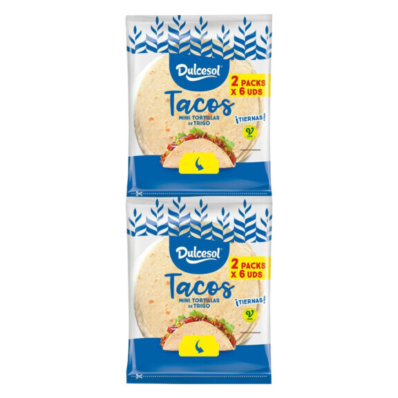 Dulcesol tacos mini tortilla 300 g