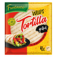 Funtastic Tortilla pszenna grillowana 4 szt x 25cm 250g