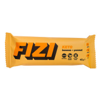 FIZI Keto baton proteinowy banan z orzechami ziemnymi 45g