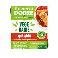 Sokołów Vege Danie gołąbki z warzywami w sosie pomidorowym 360g
