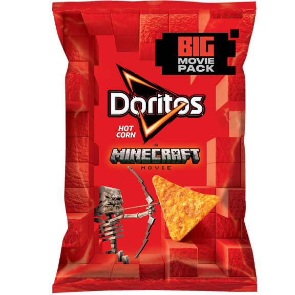 Doritos Hot Corn chipsy o smaku ostrej papryki 180g
