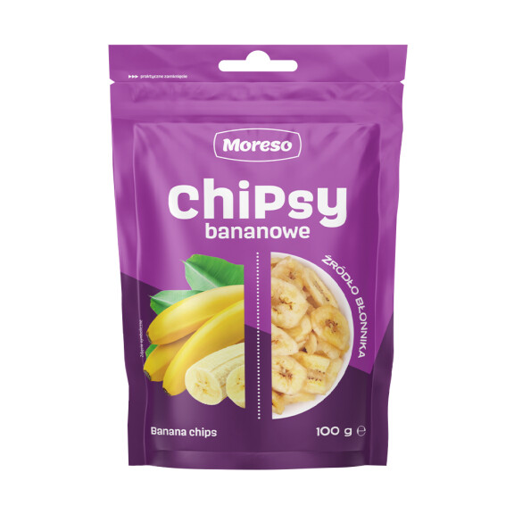 Moreso Chipsy Bananowe 100g