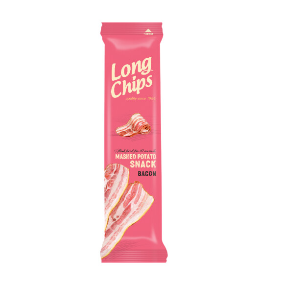 Long Chips chipsy ziemniaczane o smaku bekonu 75g