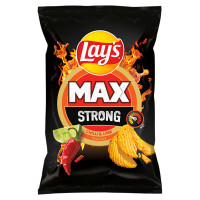Lay's strong chipsy ziemniaczane karbowane o smaku ostrego chilli i limonki 120 g