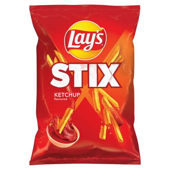 Lay's Stix ketchup chipsy 130g