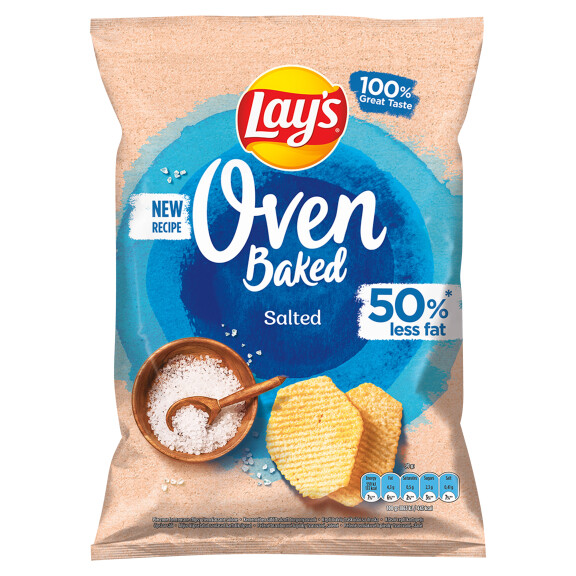 Lay's Oven Baked chipsy ziemniaczane solone 110g