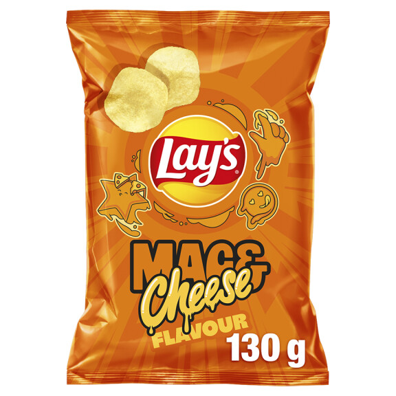 Lay's Mac & Cheese chipsy 130g
