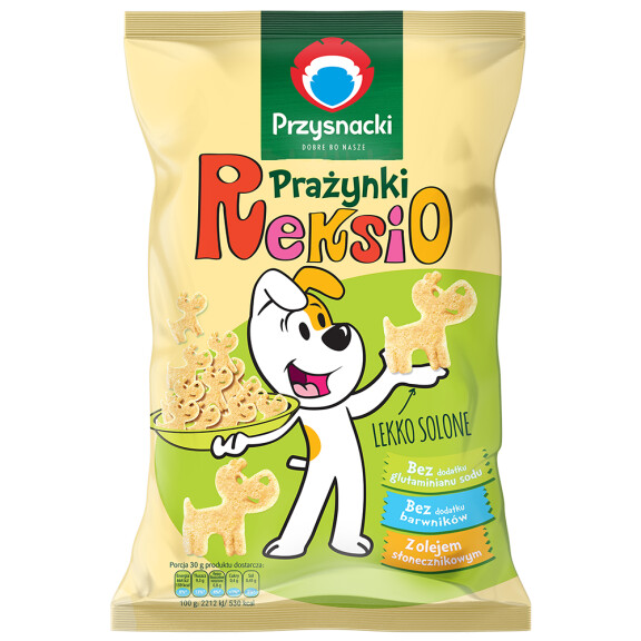 Prazynki Przysnacki Reksio Lekko Solone 95G Intersnack