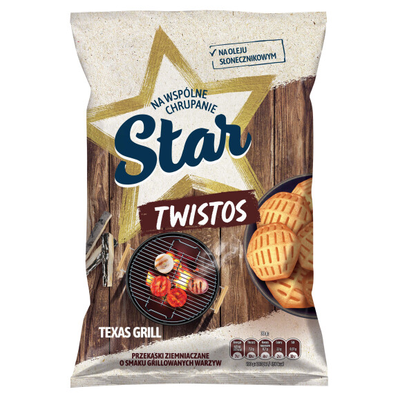 Star Twistos chrupki o smaku Texas Grill 70g
