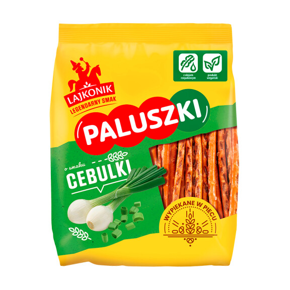 Lajkonik Paluszki Cebulkowe 150g