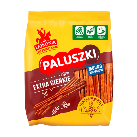 Lajkonik paluszki Extra cienkie 180g