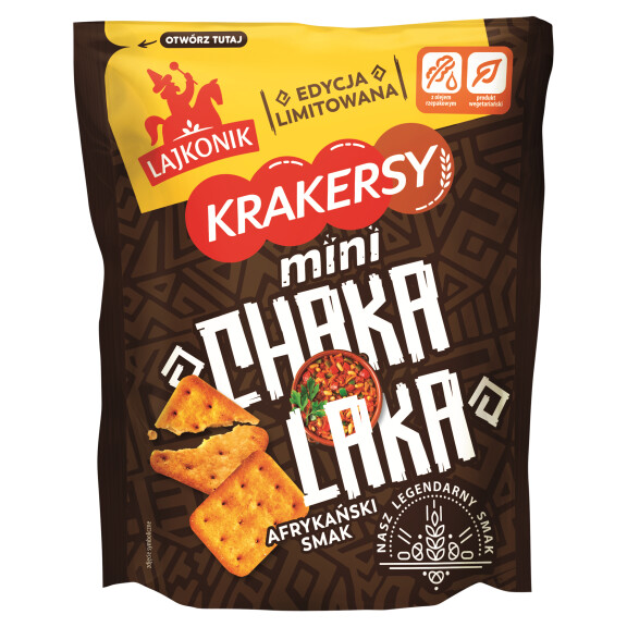 Lajkonik Mini Krakersy Chakalaka 100g