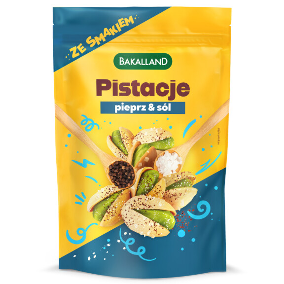 Bakalland Pistacje ze smakiem Pieprz & Sól 70g