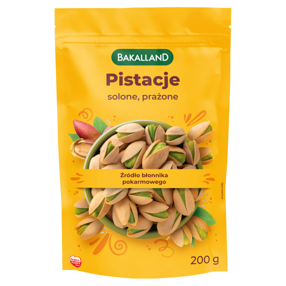 Bakalland Pistacje prażone 200g