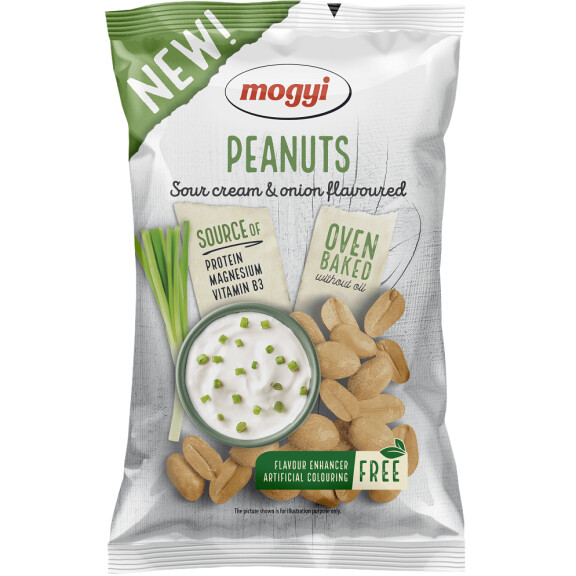 Orzeszki ziemne o smaku cebulki ze śmietanką 130g