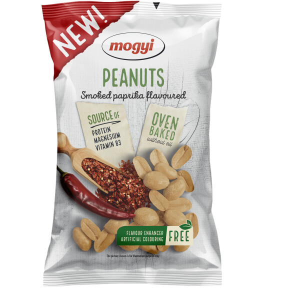 Orzeszki ziemne o smaku wędzonej papryki 130g