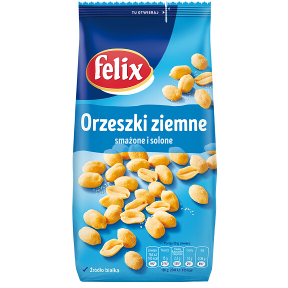 Felix orzechy solone 380g