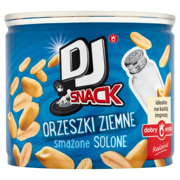 Dobry Wybór Dj Snack Orzeszki Ziemne Smażone Solone 150G