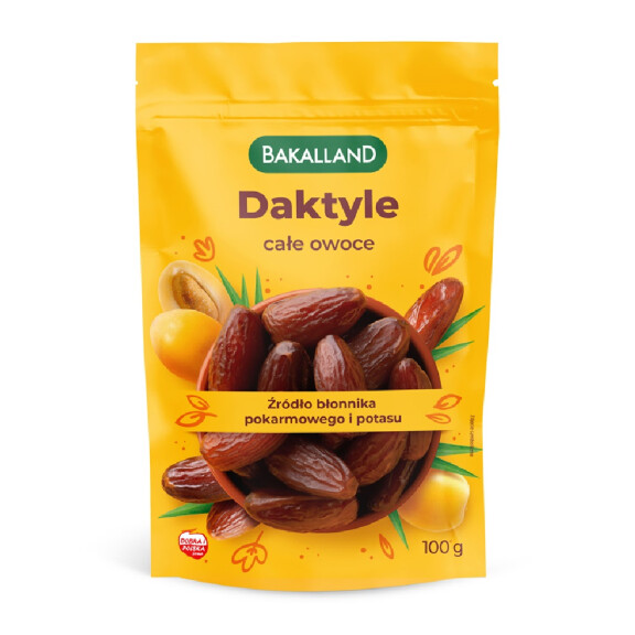 Bakalland daktyle suszone drylowane 100g