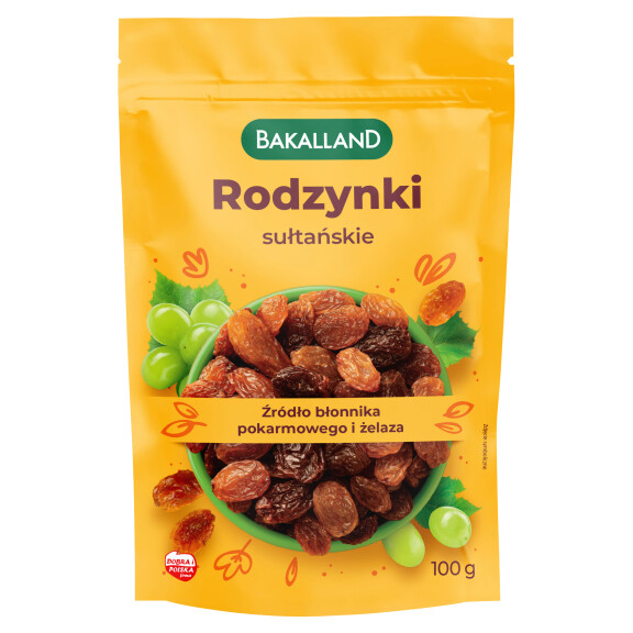 Bakalland Rodzynki sułtańskie  100g