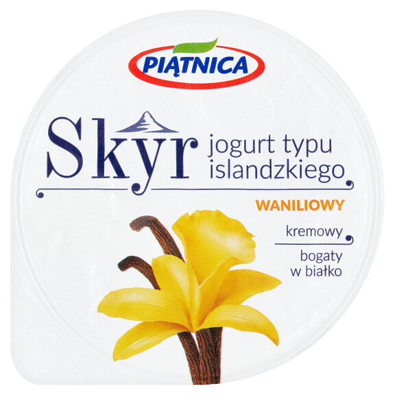Piątnica skyr jogurt typu islandzkiego waniliowy 150g