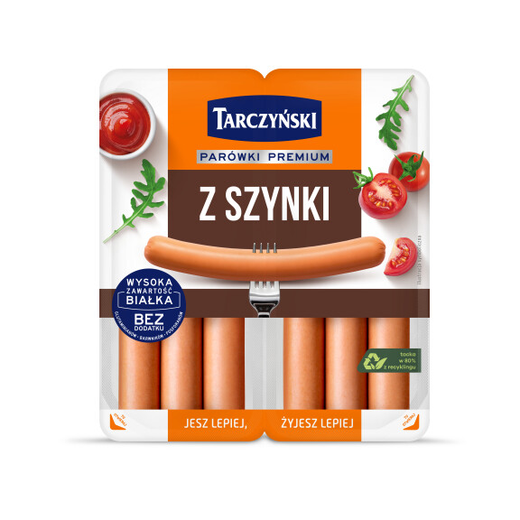 Tarczyński Parówki z szynki 220g