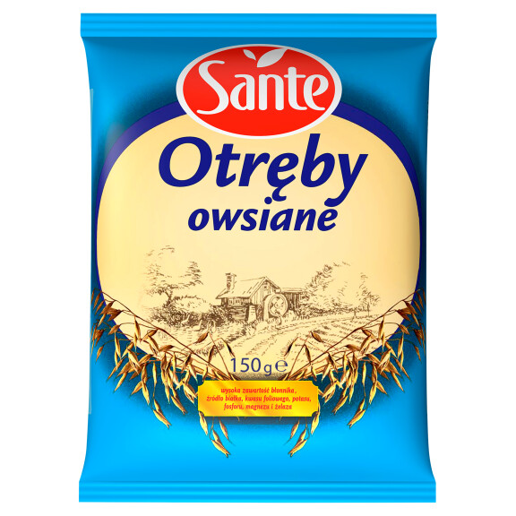 Sante otręby owsiane 150g