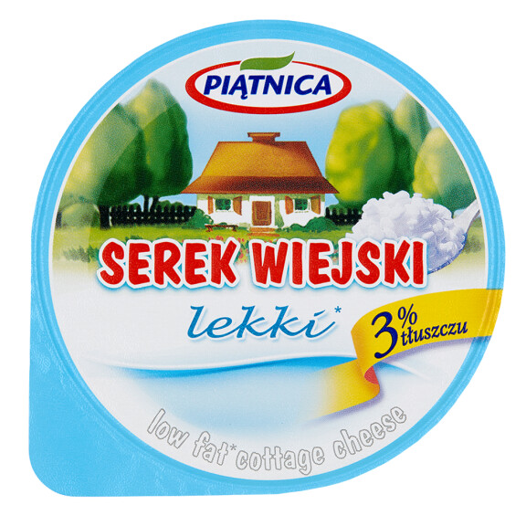Piątnica serek wiejski lekki 150g