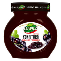 Łowicz konfitura czarna porzeczka 240g