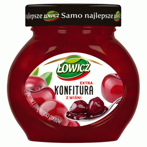 Łowicz konfitura wiśniowa 240g