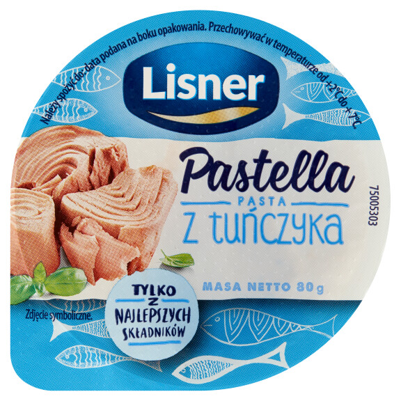 Lisner pasta z tuńczyka 80g
