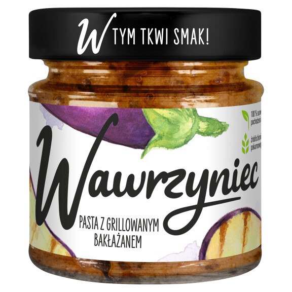 Wawrzyniec pasta grillowany bakłażan z pomidorem 180g