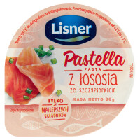 Lisner pasta z łososia ze szczypiorkiem 80g