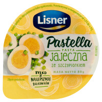 Lisner pasta jajeczna ze szczypiorkiem 80g