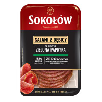 Sokołów salami z papryką 100g