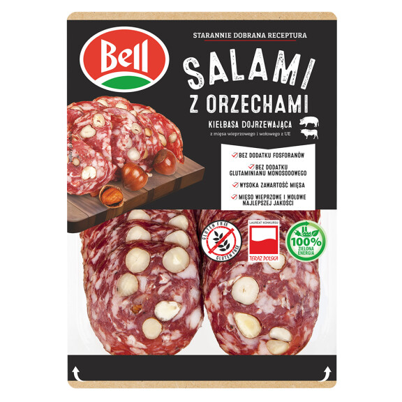 Bell salami z orzechami 70g