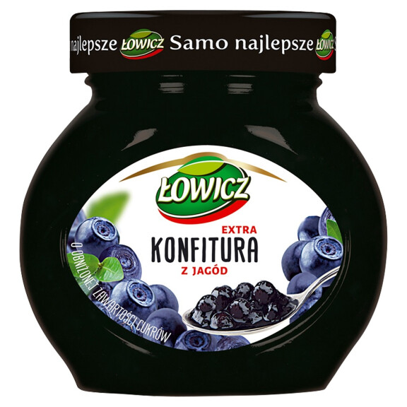 Łowicz konfitura z jagód 240g